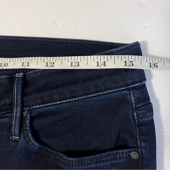 Mother Sz 31 The Mid Rise Dazzler Ankle Fray Jeans Holding Hands - Picture 7 of 11